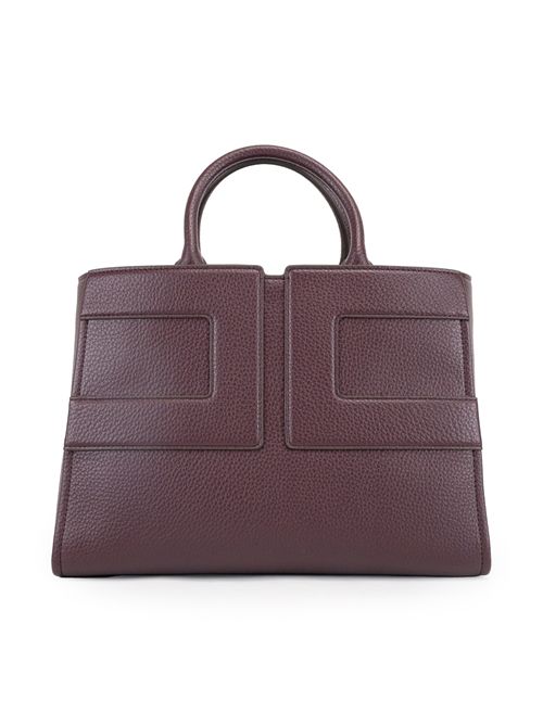 Shopper effetto pelle con logo Elisabetta Franchi | BS34A56E2EA4